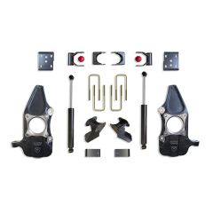 MaxTrac 2009-2014 F-150 4WD 2"/4" LOWERING KIT (SPINDLES) (REQUIRES 22" RIMS OR LARGER) KC333424-4
