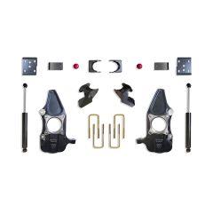 MaxTrac 2009-2014 F-150 2WD 2"/4" LOWERING KIT (SPINDLES) (REQUIRES 22" RIMS OR LARGER) KC333424