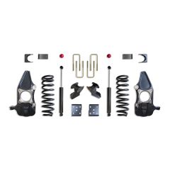 MaxTrac 2009-2014 F-150 4WD 3"/5" LOWERING KIT (SPINDLES, 4DR) (REQUIRES 22" RIMS OR LARGER) KC333435-4