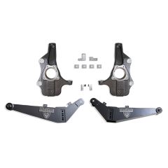 MaxTrac 2021-2025 GM SUV 4WD/AWD W/ ADAPTIVE RIDE (AIRBAG FRONT) 2"/4" LOWERING KIT KS330824-AR